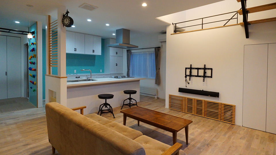 遊び心満載　暮らしを楽しむ家