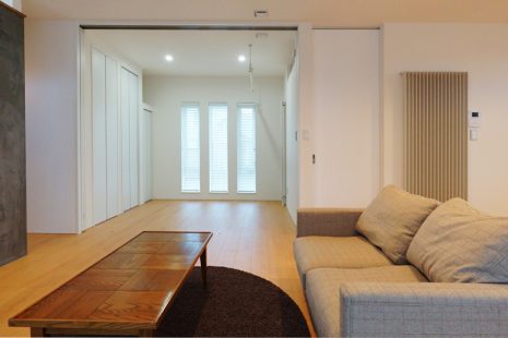 清潔感×無機質　大人の寛ぎ空間